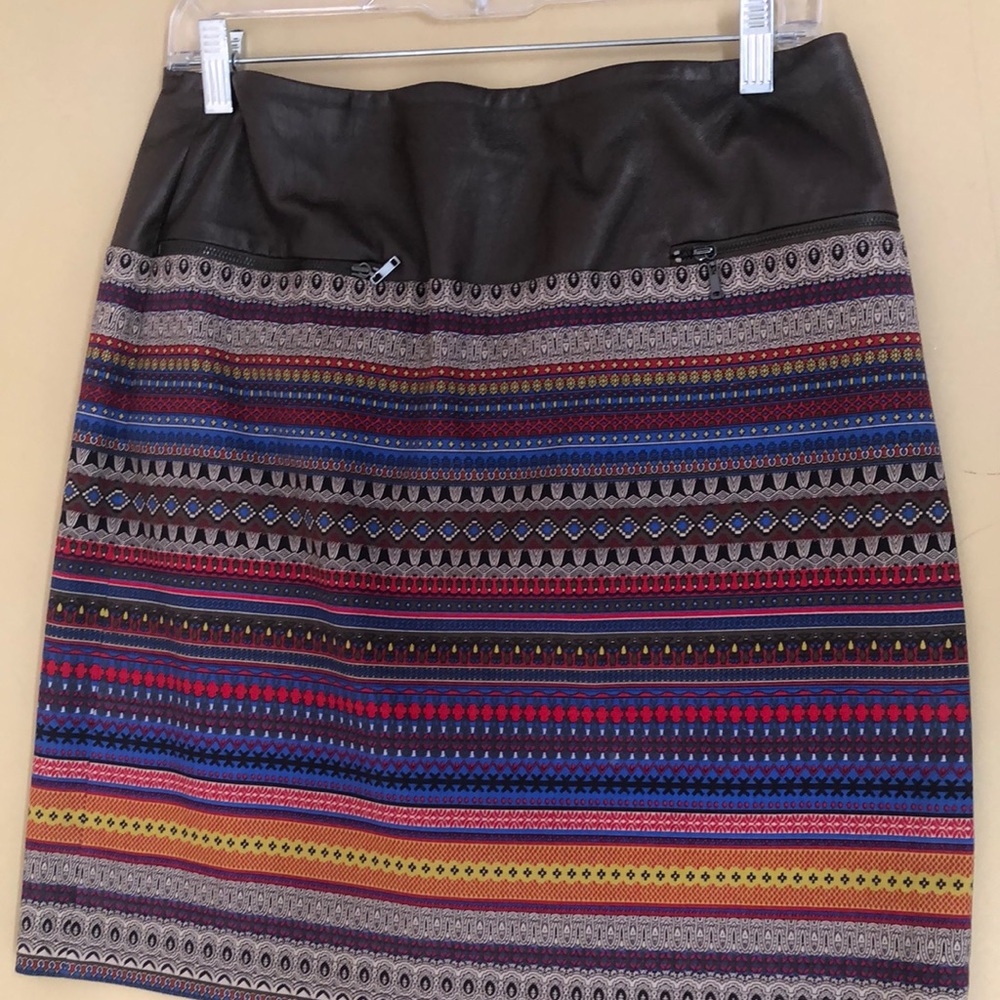 Women’s Multi-colored Patterned Skirt